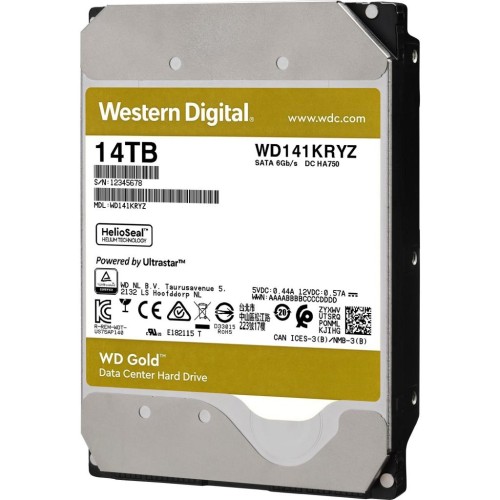 Жорсткий диск 3.5 14TB WD (WD141KRYZ)