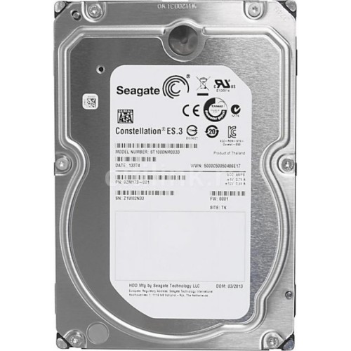 Жорсткий диск 3.5 1TB Seagate (# / ST1000NM0033-WL-FR#)