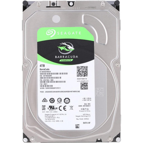 Жорсткий диск 3.5 4TB Seagate (# ST4000DM004-FR #)