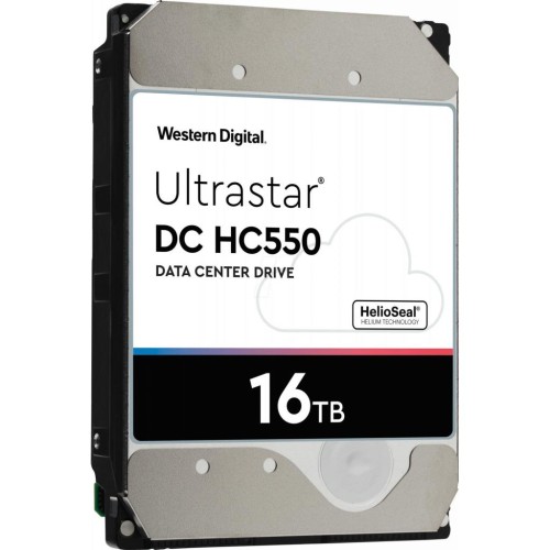 Жорсткий диск 3.5 16TB Ultrastar DC HC550 WD (WUH721816ALE6L4)
