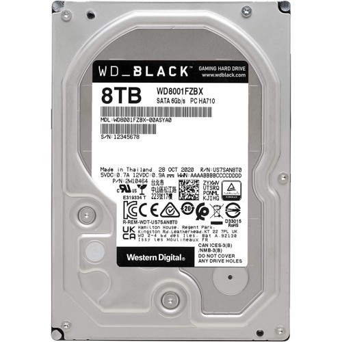 Жорсткий диск 3.5 8TB WD (WD8001FZBX)