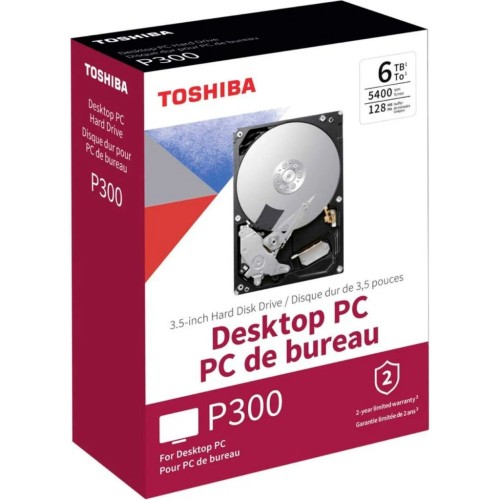 Жорсткий диск 3.5 6TB Toshiba (HDWD260EZSTA)