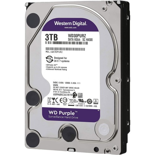 Жорсткий диск 3.5 3TB WD (WD33PURZ)