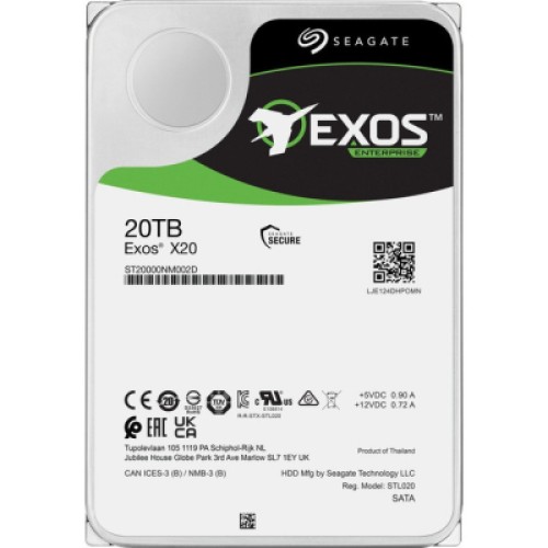 Жорсткий диск 3.5 20TB Seagate (ST20000NM001E)