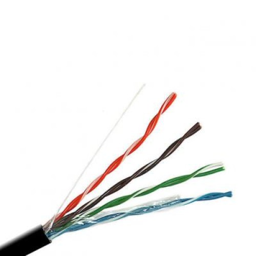 Кабель мережевий OK-Net UTP UTP-cat.5E-SL 305м внешний (КПП-ВП (100) 24AWG 4P)