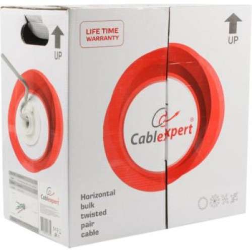 Кабель мережевий Cablexpert UTP 305м, cat.5e, 4 пары, 0,51 мм, внешний, CCA (UPC-5450E-SOL-OUT)