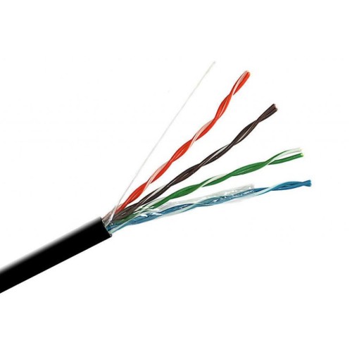 Кабель мережевий OK-Net FTP внешний 305м (КППЭ-ВП (100) 24AWG 4P)