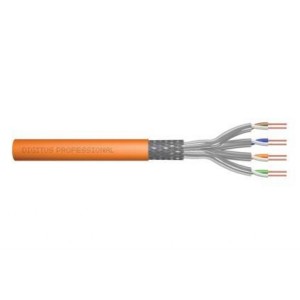 Кабель мережевий Digitus SFTP 305м, cat 7, CU, AWG23/1, LSZH-1, orange (DK-1741-VH-5)