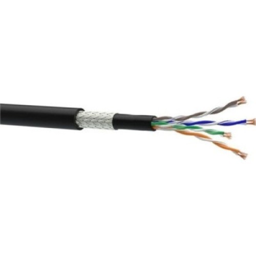 Кабель мережевий OK-Net S/UTP-cat.6 patch AWG24, 305м, зовнішній (КГППУОшпу-ВП (250) 4*2*0,60 / 7932246)