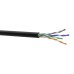 Кабель мережевий OK-Net U/UTP 305м cat.5E-SL patch AWG26 зовнішній (КГПП-ВП (100) 4*2*0,48)