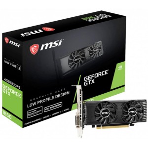 Відеокарта MSI GeForce GTX1650 4096Mb LP OC (GTX 1650 4GT LP OC)