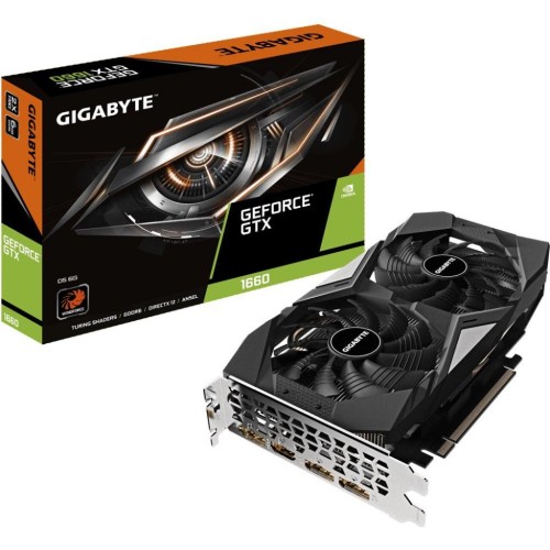 Відеокарта GeForce GTX1660 6144Mb GIGABYTE (GV-N1660D5-6GD)