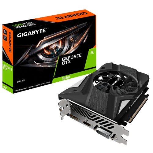 Відеокарта GIGABYTE GeForce GTX1650 4096Mb D6 (GV-N1656D6-4GD)