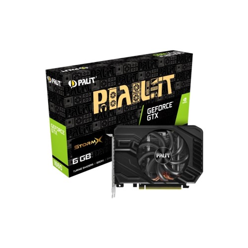 Відеокарта Palit GeForce GTX1660 6144Mb StormX (NE51660018J9-165F)