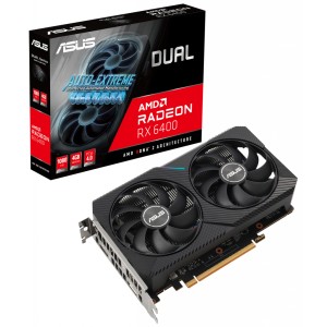 Відеокарта ASUS Radeon RX 6400 4Gb DUAL (DUAL-RX6400-4G)