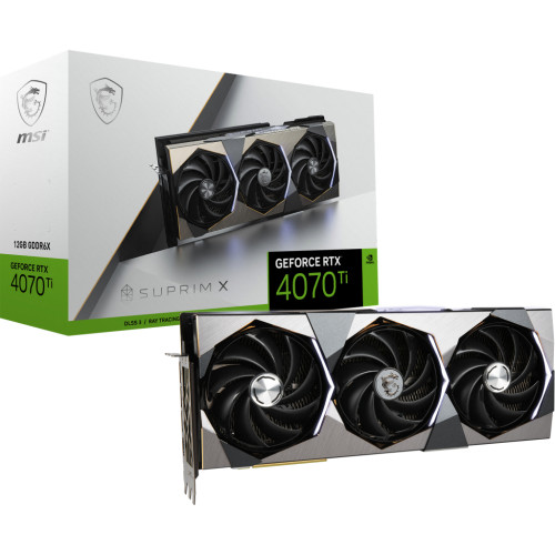 Відеокарта MSI GeForce RTX4070Ti 12Gb SUPRIM X (RTX 4070 Ti SUPRIM X 12G)