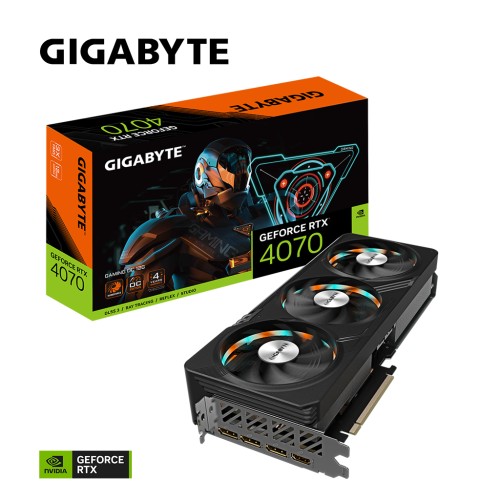 Відеокарта GIGABYTE GeForce RTX4070 12Gb GAMING OC (GV-N4070GAMING OC-12GD)