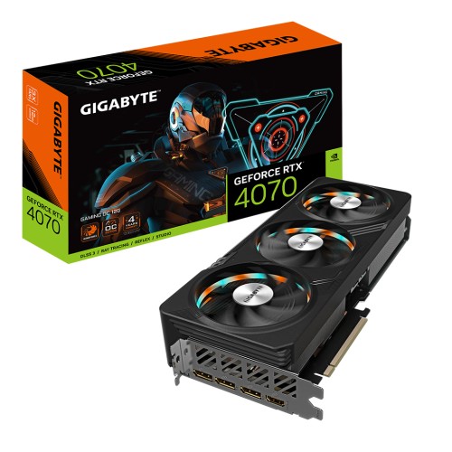 Відеокарта GIGABYTE GeForce RTX4070 12Gb GAMING OC (GV-N4070GAMING OC-12GD)