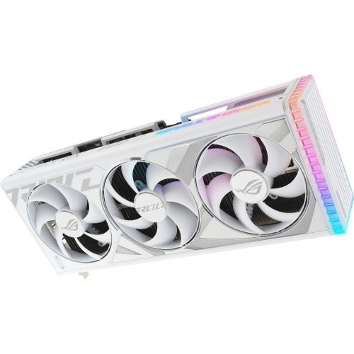 Відеокарта ASUS GeForce RTX4090 24GB ROG STRIX WHITE OC (ROG-STRIX-RTX4090-O24G-WHITE)