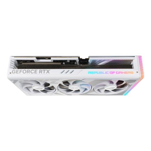 Відеокарта ASUS GeForce RTX4080 16Gb ROG STRIX WHITE OC (ROG-STRIX-RTX4080-O16G-WHITE)