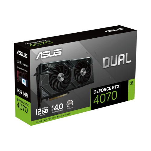 Відеокарта ASUS GeForce RTX4070 12Gb DUAL (DUAL-RTX4070-12G)