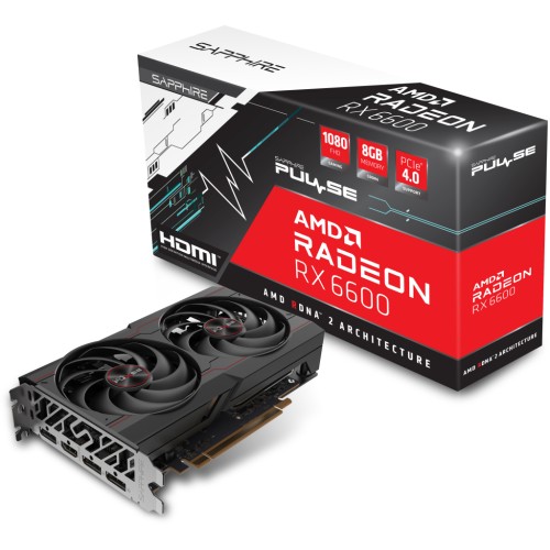 Відеокарта Sapphire Radeon RX 6600 8Gb PULSE DUAL (11310-01-20G)