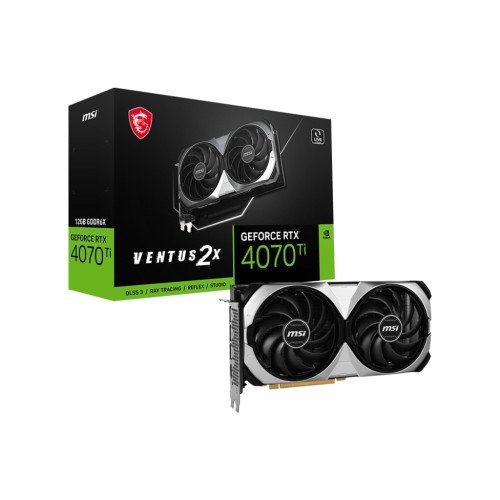 Відеокарта MSI GeForce RTX4070Ti 12Gb VENTUS 2X (RTX 4070 Ti VENTUS 2X 12G)