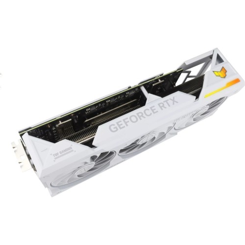 Відеокарта ASUS GeForce RTX4070Ti SUPER 16Gb BTF WHITE OC Edition (TUF-RTX4070TIS-O16G-BTF-WHITE)