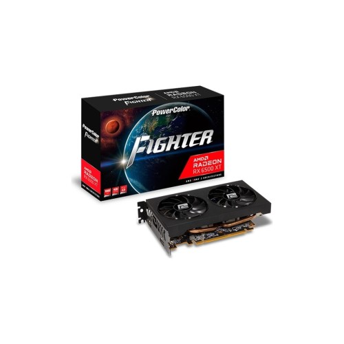 Відеокарта PowerColor Radeon RX 6500 XT 4Gb Fighter (AXRX 6500 XT 4GBD6-DH/OC)