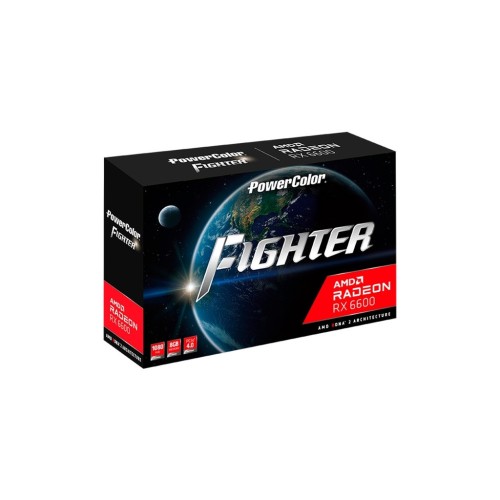 Відеокарта PowerColor Radeon RX 6600 8Gb Fighter (AXRX 6600 8GBD6-3DH)