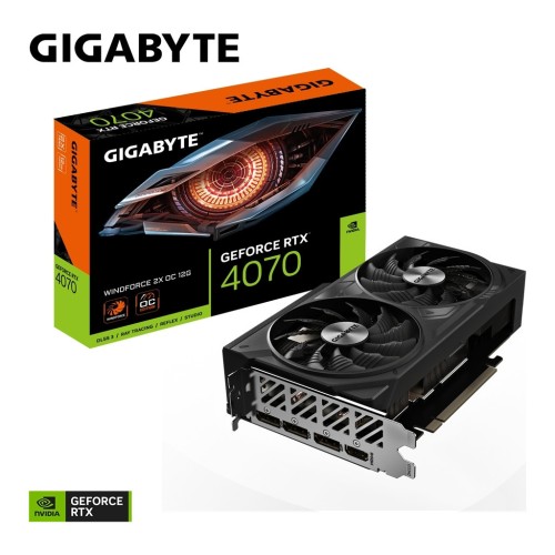 Відеокарта GIGABYTE GV-N4070WF2OC-12GD