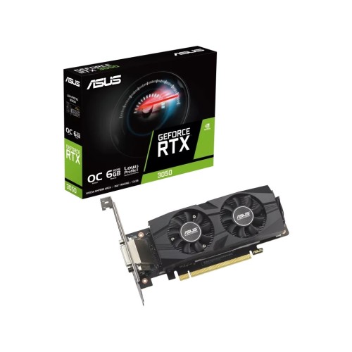 Відеокарта ASUS GeForce RTX3050 6Gb OC LP BRK (RTX3050-O6G-LP-BRK)
