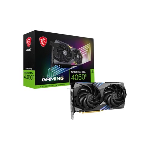 Відеокарта GeForce RTX4060Ti 8Gb GAMING MSI (RTX 4060 Ti GAMING 8G)