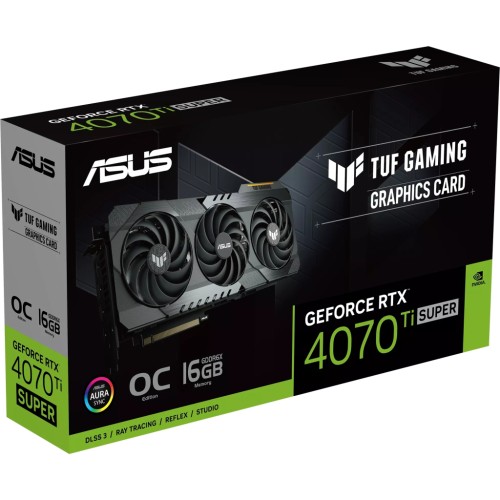 Відеокарта ASUS GeForce RTX4070Ti SUPER 16Gb TUF OC OG GAMING (TUF-RTX4070TIS-O16G-OG-GAMING)