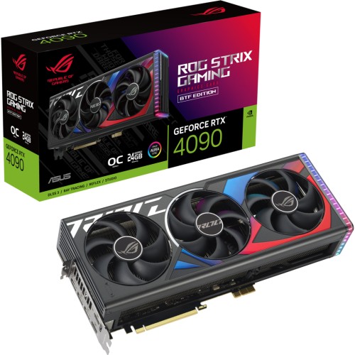 Відеокарта ASUS GeForce RTX4090 24GB ROG STRIX BTF OC GAMING (ROG-STRIX-RTX4090-O24G-BTF-GAMING)