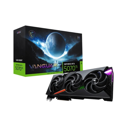 Відеокарта MSI GeForce RTX5070 Ti 16GB VANGUARD SOC (RTX 5070 Ti 16G VANGUARD SOC)