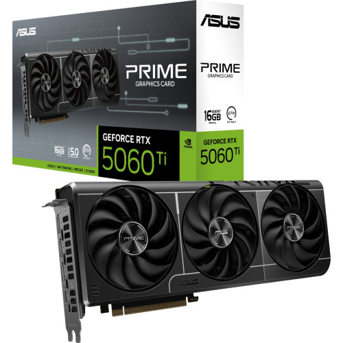 Відеокарта ASUS GeForce RTX5060Ti 16Gb PRIME (PRIME-RTX5060TI-16G)