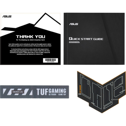 Відеокарта ASUS Radeon RX 9060 XT 16Gb TUF OC GAMING (TUF-RX9060XT-O16G-GAMING)