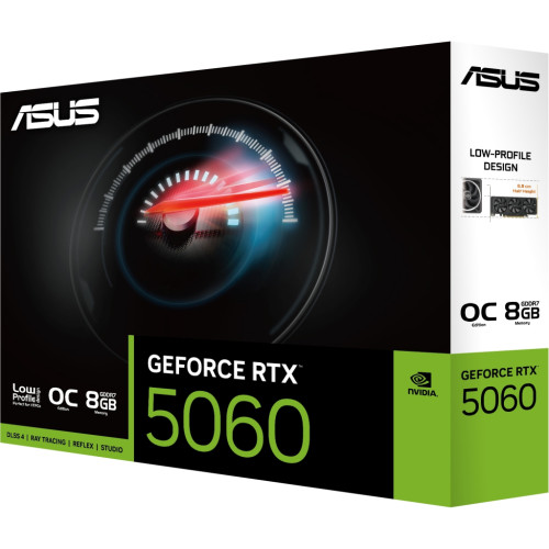 Відеокарта ASUS GeForce RTX5060 8Gb LP BRK OC (RTX5060-O8G-LP-BRK)