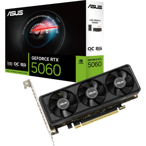Відеокарта ASUS GeForce RTX5060 8Gb LP BRK OC (RTX5060-O8G-LP-BRK)