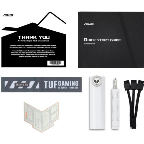 Відеокарта ASUS GeForce RTX5070 Ti 16GB TUF BTF White OC Edition (TUF-RTX5070TI-O16G-BTF-WHITE)