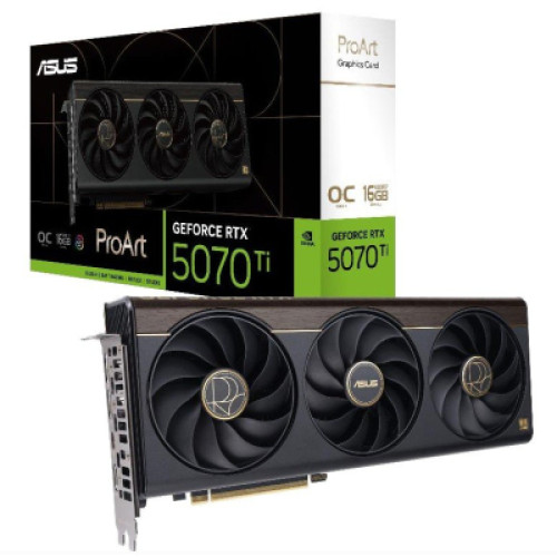Відеокарта ASUS GeForce RTX5070 Ti 16GB PROART OC (PROART-RTX5070TI-O16G)