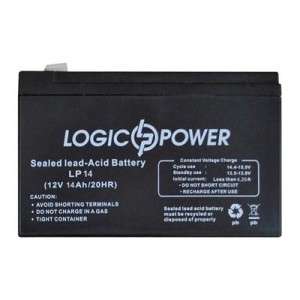 Батарея до ДБЖ 12В 14 Ач LogicPower (1517)