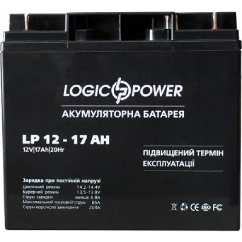 Батарея до ДБЖ LogicPower 12В 17 Ач (3329)