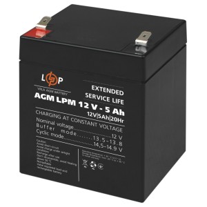 Батарея до ДБЖ LogicPower LPM 12В 5 Ач (3861)