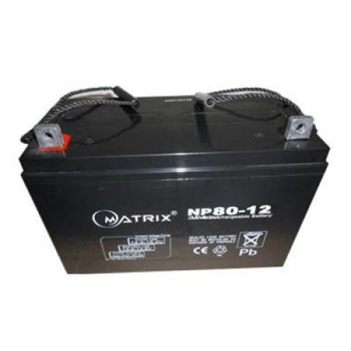 Батарея до ДБЖ Matrix 12V 80AH (NP80-12)