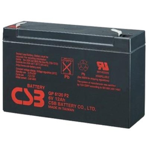 Батарея до ДБЖ CSB 6В 12 Ач (GP6120/ GP6120F2)