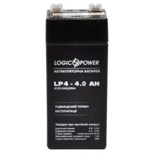 Батарея до ДБЖ LogicPower 4В 4 Ач (4238)