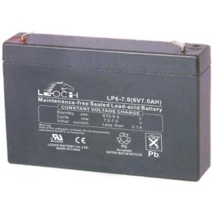 Батарея до ДБЖ Leoch 6В 7 Ач (LP6-7)