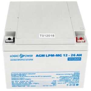 Батарея до ДБЖ LogicPower LPM MG 12В 26Ач (6557)